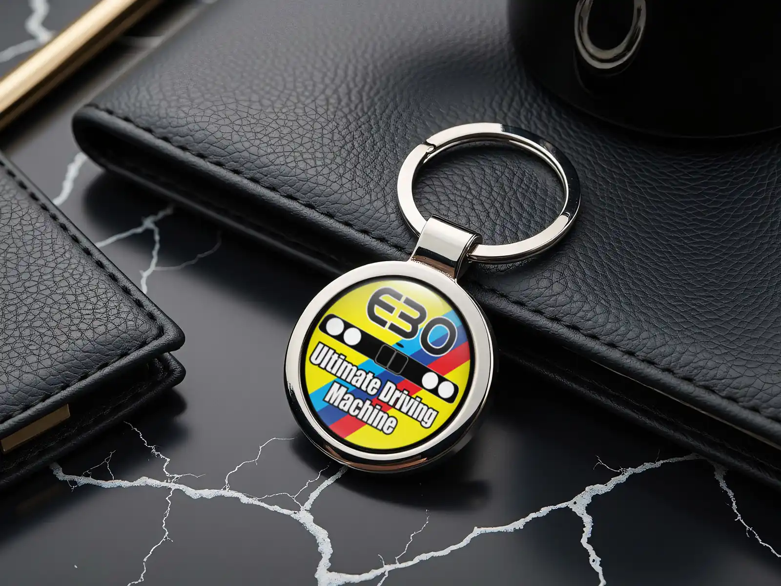 BMW Porte-Clés Brillant Style Alliage